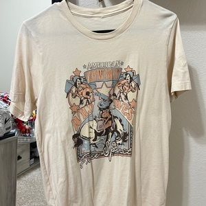 Vintage american cowboy shirt, Medium